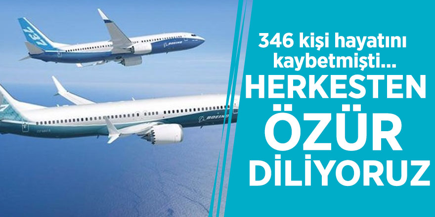 346 kişi hayatını kaybetmişti: Herkesten özür diliyoruz