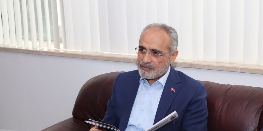 Yalçın Topçu’dan Kırgızistan Büyükelçiliğine ziyaret