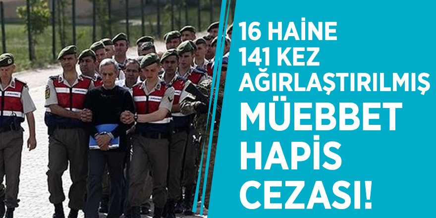 Genelkurmay çatı davasında karar açıklandı!