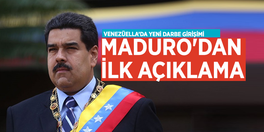 Maduro'dan yeni darbe girişimine ilişkin açıklama
