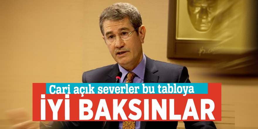 Nurettin Canikli: Cari açık severler bu tabloya iyi baksınlar