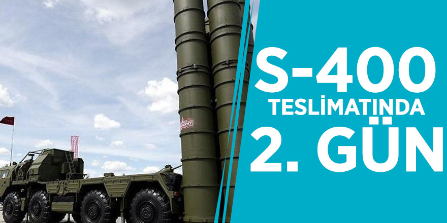S-400 teslimatında 2.gün! Rus uçağı Mürted’e indi