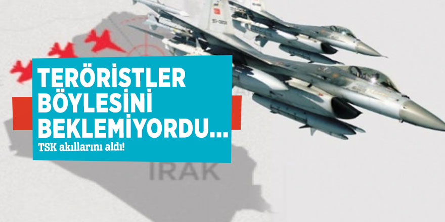 TSK akıllarını aldı! Teröristler böylesini beklemiyordu...