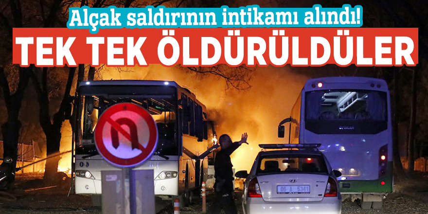 Alçak saldırının intikamı alındı! Tek tek öldürüldüler
