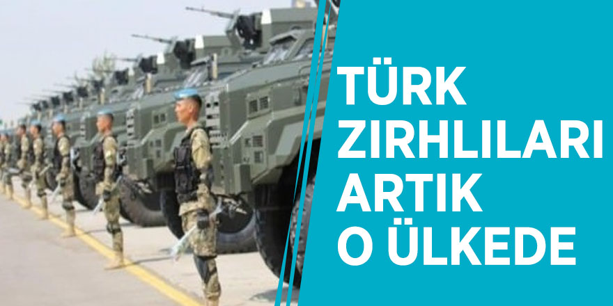 Törenle teslim edildi! Türk zırhlıları artık o ülkede