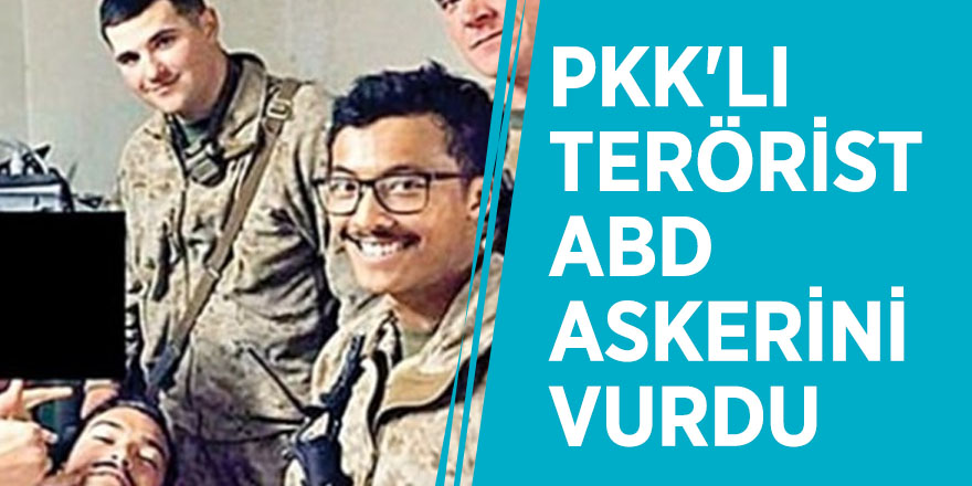 PKK'lı terörist ABD askerini vurdu