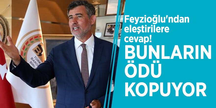 Feyzioğlu'ndan eleştirilere cevap! 'Bunların ödü kopuyor'