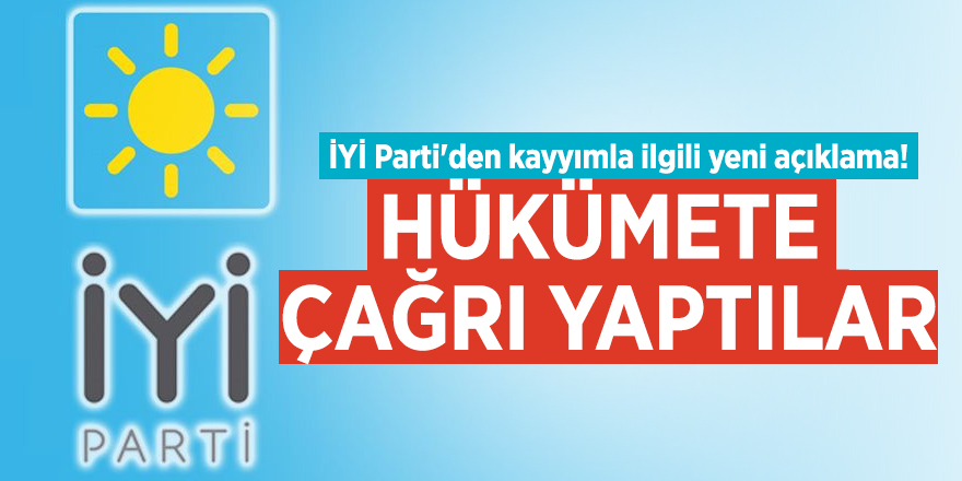 İYİ Parti'den kayyımla ilgili yeni açıklama! Hükümete çağrı yaptılar