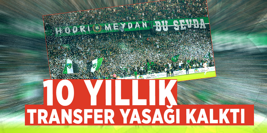 Türkiye'nin köklü kulübünün 10 yıllık transfer yasağı kalktı