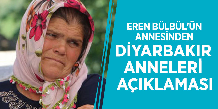 Eren Bülbül'ün annesinden Diyarbakır anneleri açıklaması