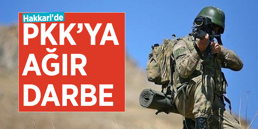 Hakkari'de 7 terörist etkisiz hale getirildi