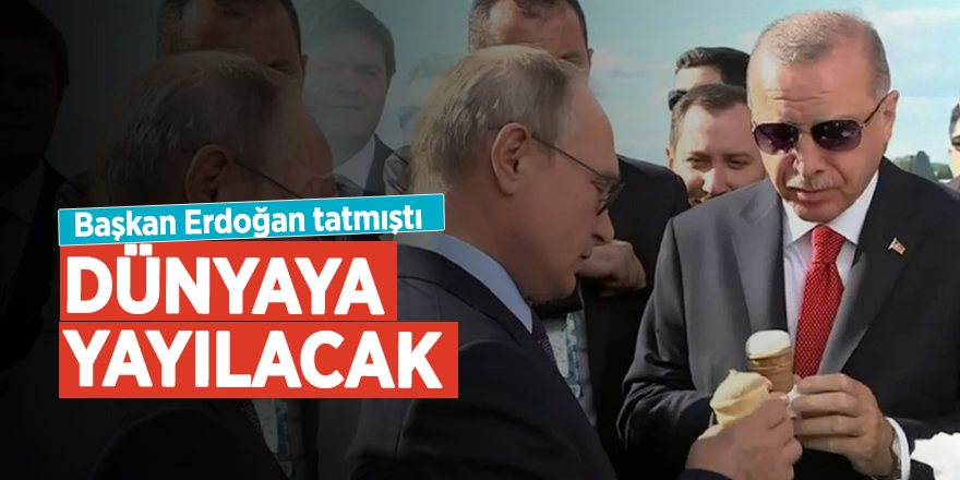 Başkan Erdoğan tatmıştı, dünyaya yayılacak