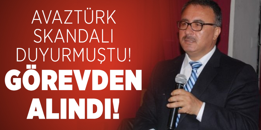AVAZTÜRK Duyurmuştu! Fethiye İlçe Müdürü İsa Eseoğlu görevden alındı!