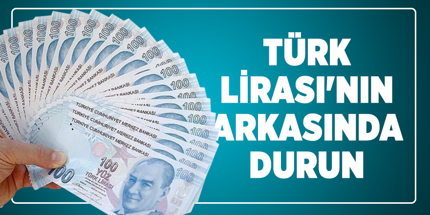 Bakan Varank: Türk Lirası'nın arkasında durun