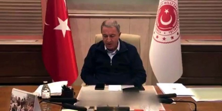 Bakan Akar, saldırıya uğrayan gazetecilerle görüştü