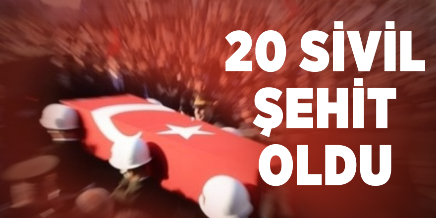 Hainler 20 sivili şehit etti