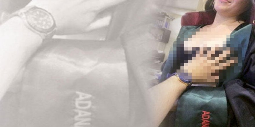 Cübbeyle çekilmiş erotik pozlar Adana Barosu'nu karıştırdı!