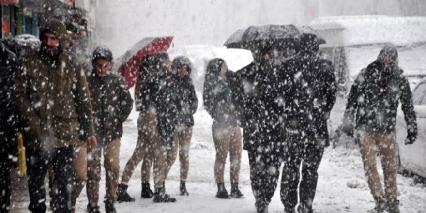 Konya'nın iki ilçesinde okullar tatil edildi