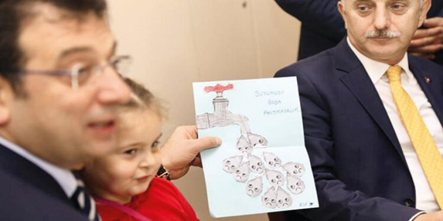 Su sorununu Elif Naz’ın resmiyle anlatacak