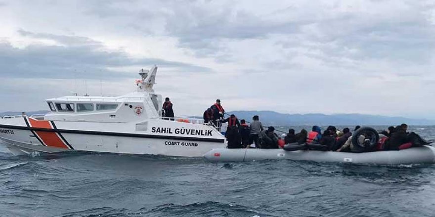 Çanakkale'de 92'si çocuk, 193 kaçak göçmen yakalandı