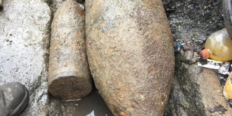 Kazıda buldukları topu hurdacıya sattılar!