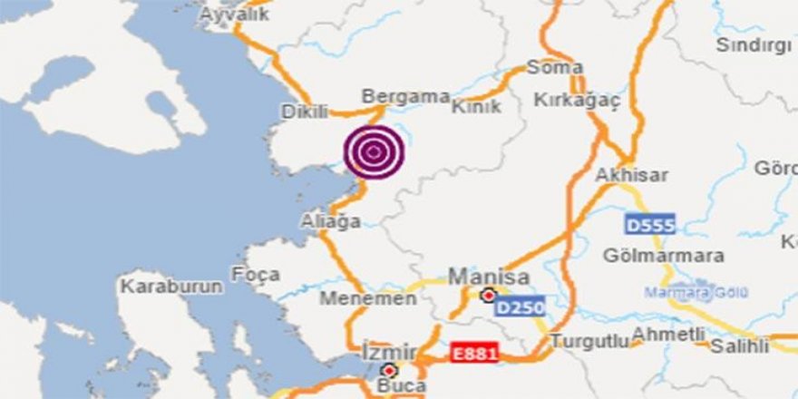 Denizli'de korkutan deprem