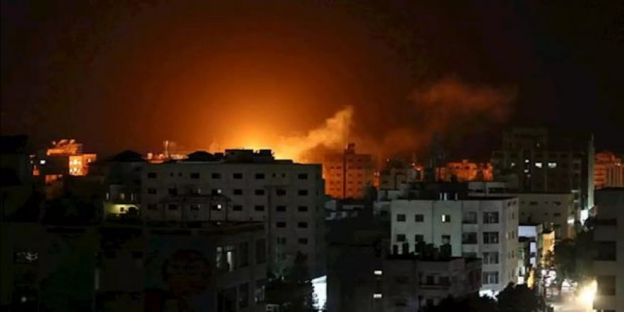 İsrail'den Gazze'ye hava saldırısı düzenledi