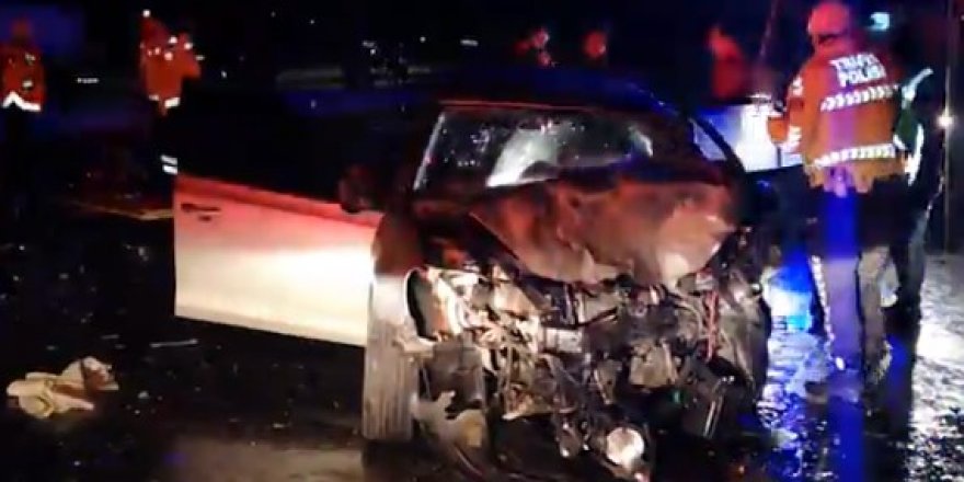 Edirne’de facia gibi kaza : Çok sayıda ölü ve yaralı var