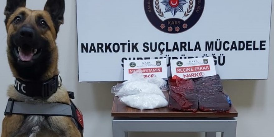 Kars polisi ODİN'in de yardımıyla zehir tacirlerini kıskıvrak yakaladı