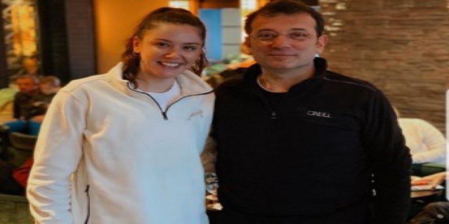 Elazığ'a 'gözlemci' olarak giden İmamoğlu soluğu Kayak merkezinde aldı!