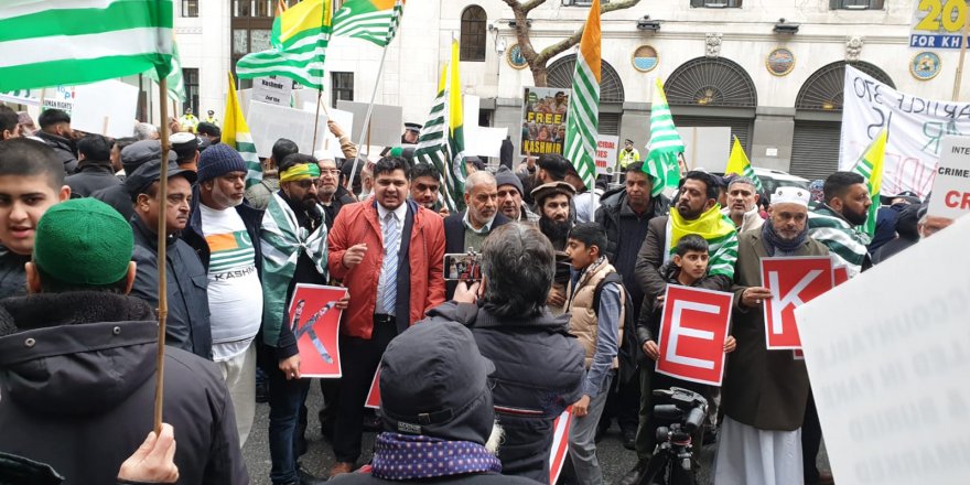 A POWERFUL PROTEST IN LONDON: ‘FREEDOM FOR IOJ KASHMIR!’
