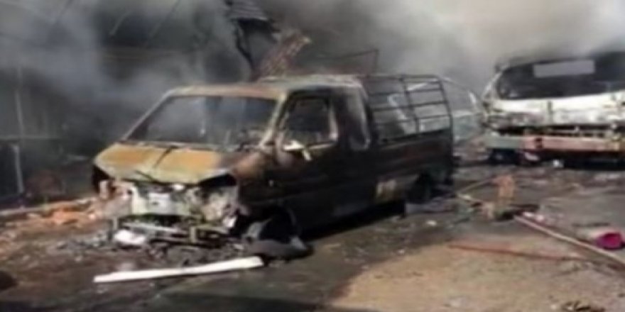 Suriye Afrin'de korkunç saldırı! 8 ölü çok sayıda yaralı var