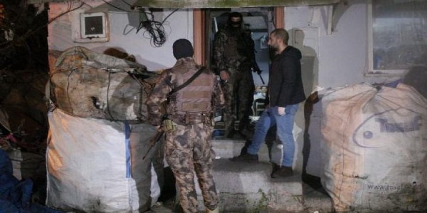 İstanbul'un 7 ilçesinde eş zamanlı operasyon: 44 gözaltı
