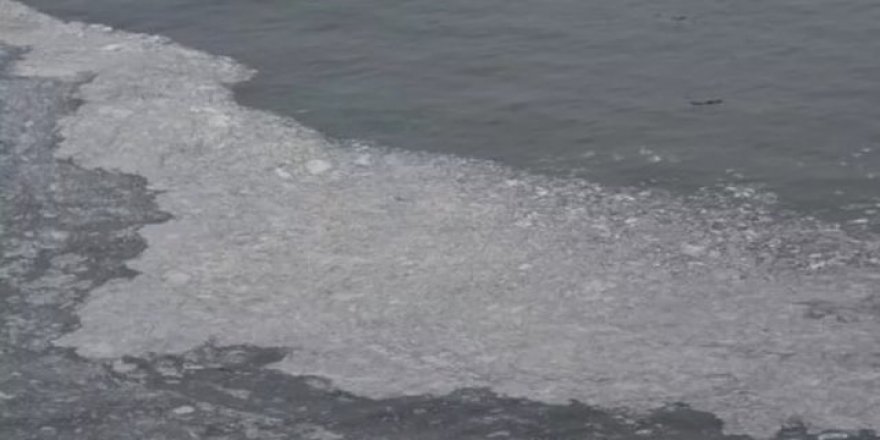 Çanakkale Boğazı'ndan korkutan görüntü ! İnceleme başlatıldı