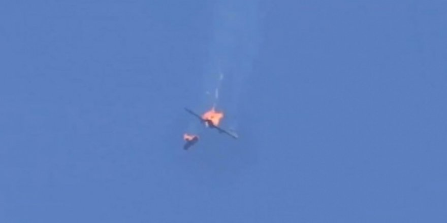 Rejim uçağı düşürüldü