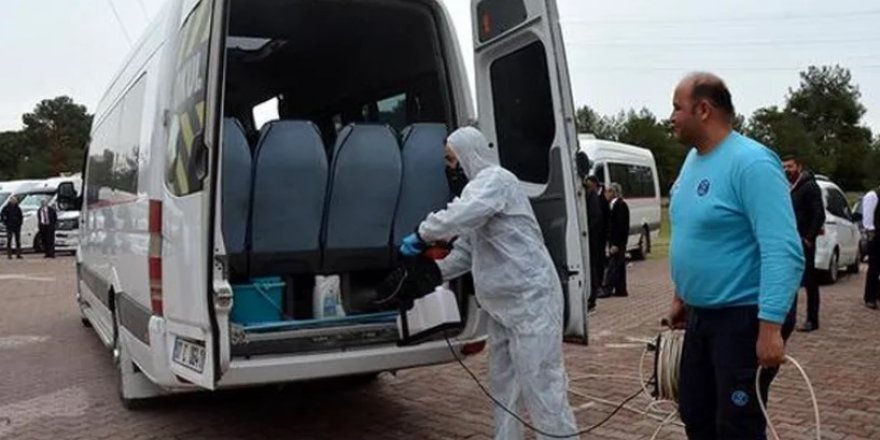 Okul servislerinde 'Corona virüs' önlemi