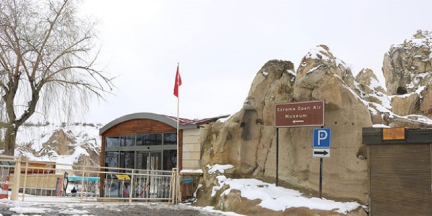 Kapadokya'da müze ve ören yerleri kapatıldı