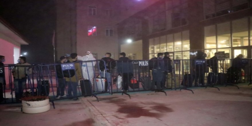 Yurt dışından gelen 130 kişi Bolu'da yurda yerleştirildi