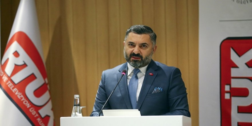 RTÜK Başkanı Şahin'den sorumlu yayıncılık çağrısı