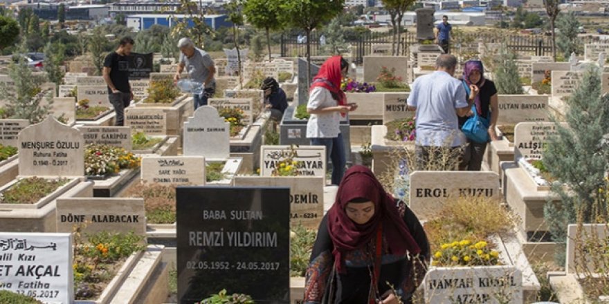 Ankara'da mezarlıklar ziyarete kapatıldı