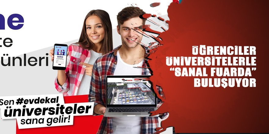 Öğrenciler üniversitelerle ‘sanal fuarda' buluşuyor