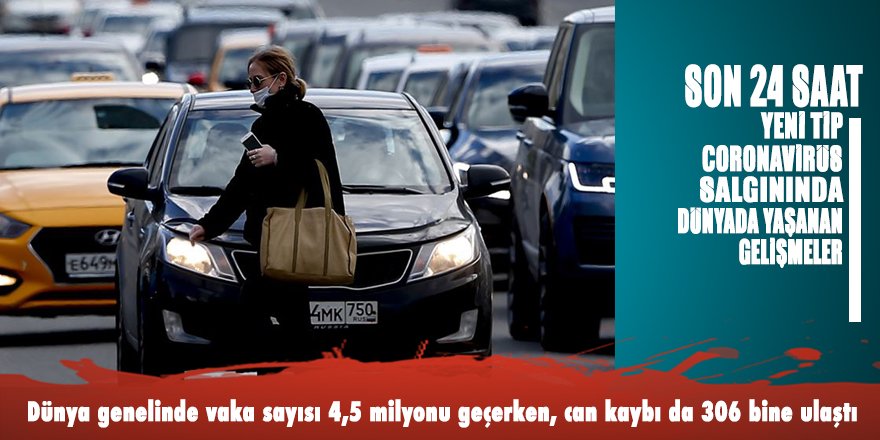 Coronavirüs salgınında dünyada son 24 saat böyle geçti