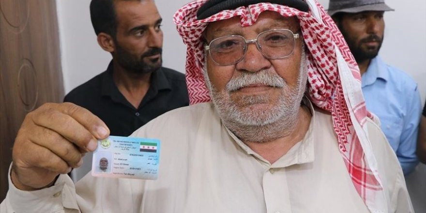 Tel Abyad Nüfus Müdürlüğü hizmete girdi