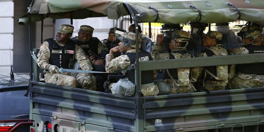 Washington DC yakınlarına konuşlandırılan askerler geri çekiyor