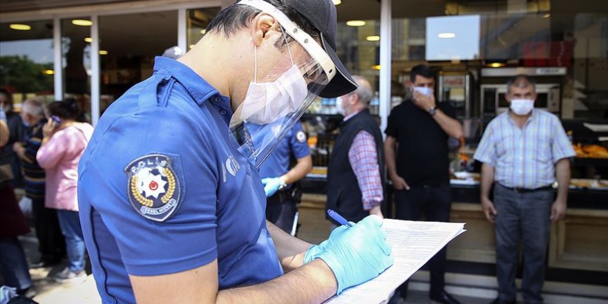 Tedbirlere uymayan kişilere 47 bin lira ceza kesildi