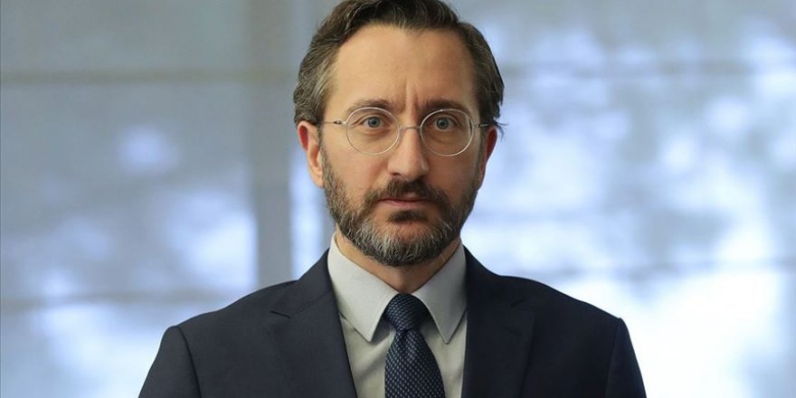 İletişim Başkanı Altun'dan İsrail polisinin TİKA tabelasını sökmesine tepki