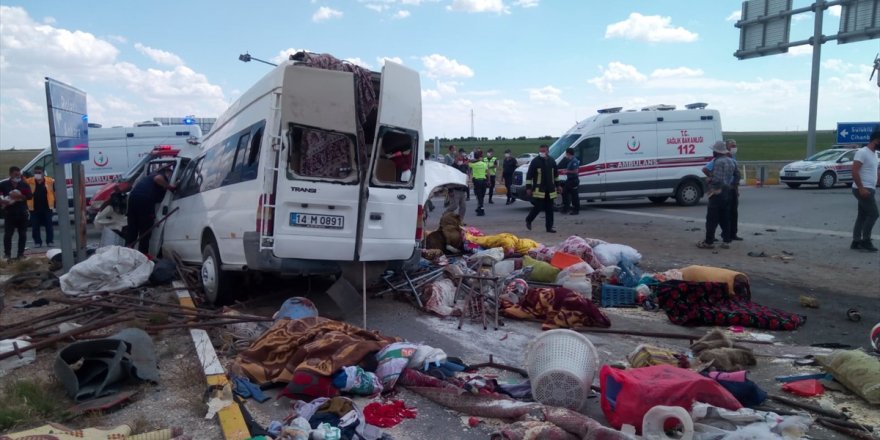 Konya'da facia gibi kaza! 6 ölü Çok sayıda yaralı var