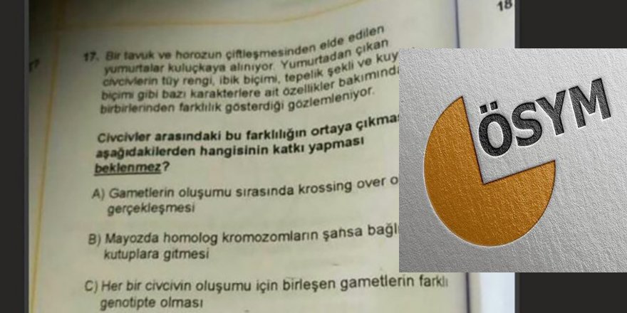 ÖSYM'den TYT kitapçığından bazı kısımların sosyal medyadan paylaşılmasına ilişkin açıklama: