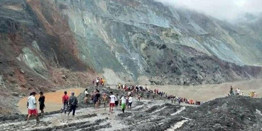 Myanmar'da maden ocağında facia: 113 ölü