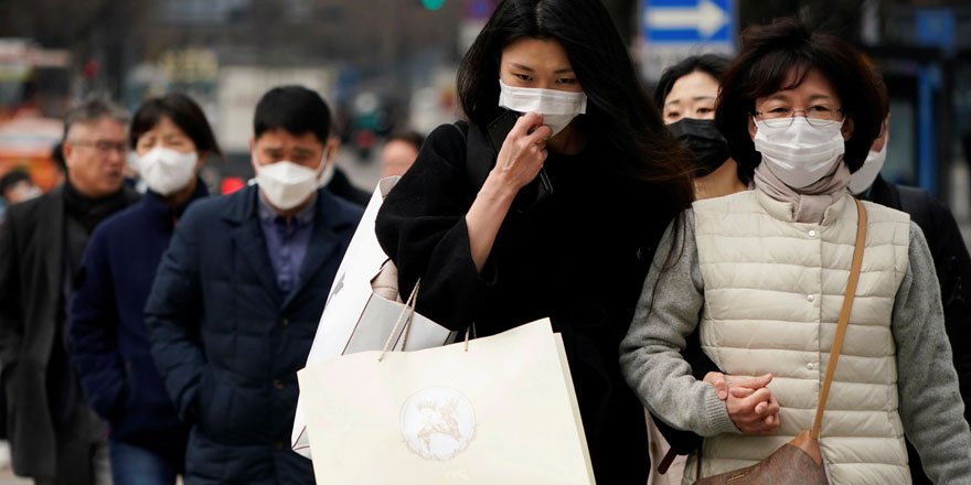 Çin'de 8, Güney Kore'de 62 yeni Kovid-19 vakası görüldü